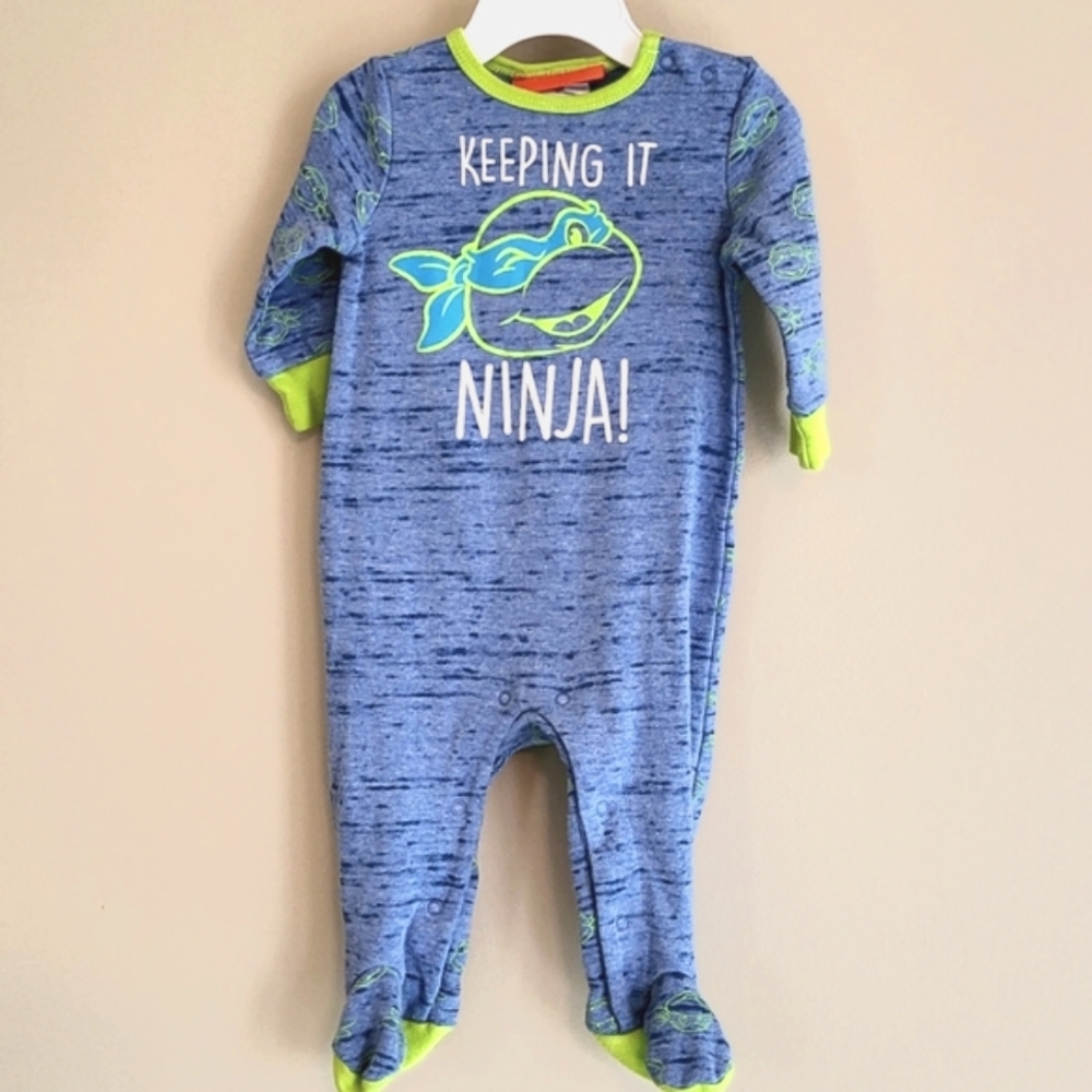 Ninja Turtles sleeper/footie